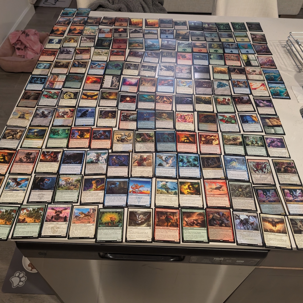 Colorful Fantasy Card Game Set
